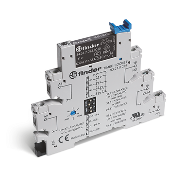 SPDT 6A 24VAC/DC timer module SPDT 6A 24VAC/DC timer module