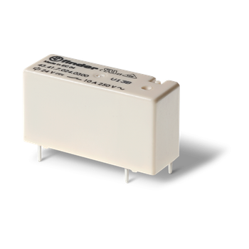 SPDT 12A  P.C.B. Relay-SENSITIVE COIL 24vdc AgCdO