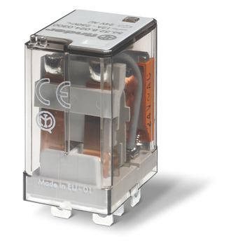 DPDT 12A  Relay c/w PtTB, MI & LED 125VDC DPDT 12A  Relay c/w PtTB, MI & LED 125VDC
