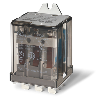 DPDT 16A  Back Flange Mount Relay 230VAC