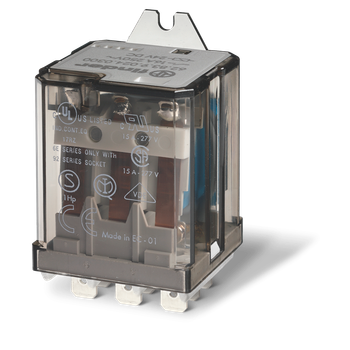 DPDT 16A  Relay c/w PtTB, MI, DIODE & LED 24VDC