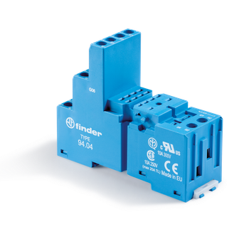 4P  Terminal Socket plastic clip 55.34 series