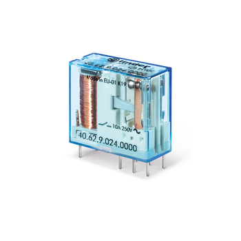 DPDT 10A P.C.B./ Plug-in Relay 24vdc