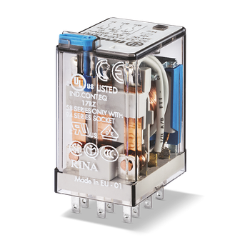 3PDT  10A  Relay c/w PtTB and LED 125VDC