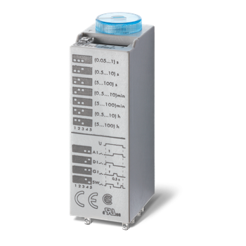 4PDT 7 Amp 0-100hr. Multi-function 240 Vac