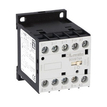 4P MINI CONTACTOR 9A 4NO 230V AC COIL