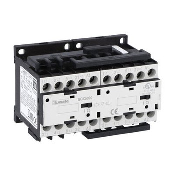 3P REVERSING MINI CONTACTOR 12A 1NC 24V AC COIL