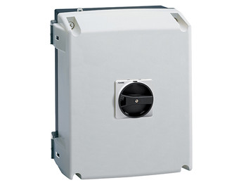 3P ENCLOSED DISC. 100A BLACK PADLOCKABLE HANDLE NEMA4X