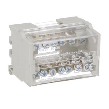 POWER DISTRIBUTION BLOCK 2P 100A 7 TERMINALS
