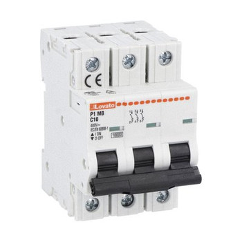 MINIATURE CIRCUIT BREAKER UL1077 3P CURVE C 10A