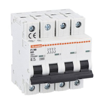 MINIATURE CIRCUIT BREAKER UL1077 4P CURVE B 1A