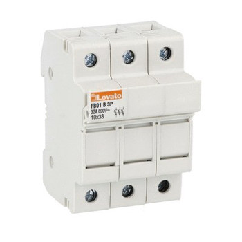 FUSE HOLDER 10X38 3P 690VAC 32A