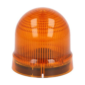 BEACON BLINKING OR STEADY LIGHT BA15d SOCKET 24-230VAC ORANGE