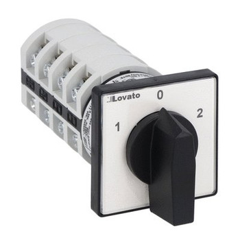 CAM DOUBLE-THROW 4P 25A FRONT MOUNT