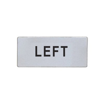 LABEL 'LEFT' FOR LPXAU100 & LPFXAU100... LEGEND HOLDER
