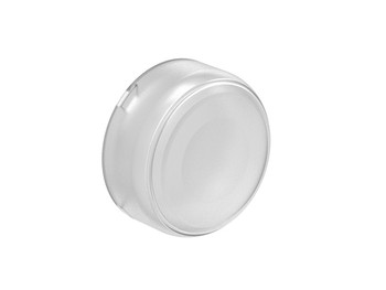 RUBBER BOOT FOR FLUSH AND ILLUM. P.B. TRANSPARENT