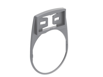 LEGEND HOLDER FOR 12X27MM LABELS FLAT GREY