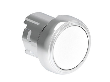P.B. LATCH. FLUSH METAL PUSH-PUSH WHITE
