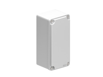 METAL CONTROL STATION W/O HOLE 80X170X73 GREY