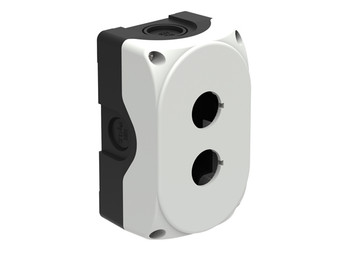 CONTROL STATION 2 HOLES GREY