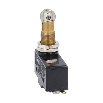 MICRO LIMIT SWITCH PLASTIC ROLLER PLUNGER SOLDER M12 NUT FIXING