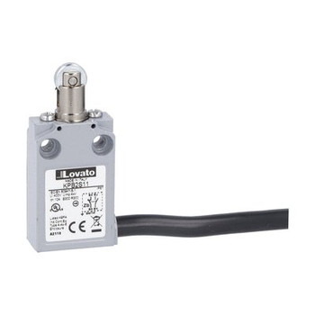 PREWIRED METAL ROLLER PLUNGER 1NO+1NC