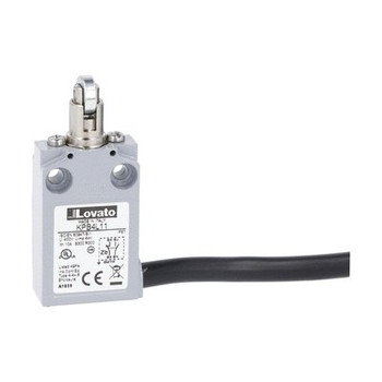 PREWIRED METAL ROLLER PLUNGER 1NO+1NC
