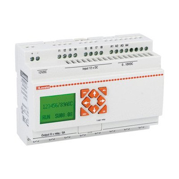 PLC BASE MODULE 12I/8O 12VDC