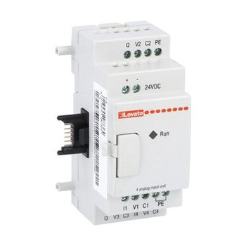 PLC EXPANSION MODULE 4 ANALOG INPUTS 24VDC