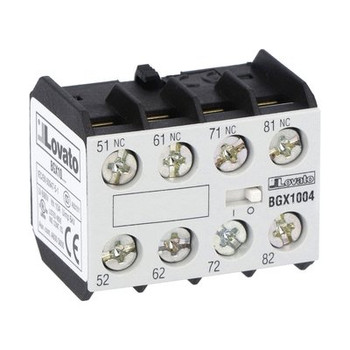 AUX CONTACT FRONT MOUNT 4NC