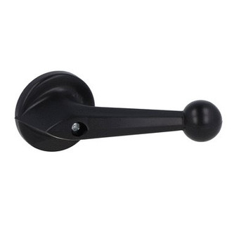 BLACK OPERATING LEVER FOR GN/GX32-63 90X90mm PLATE