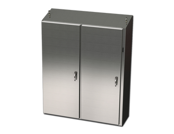 S.S. 2DR XEL Sloping Top Enclosure