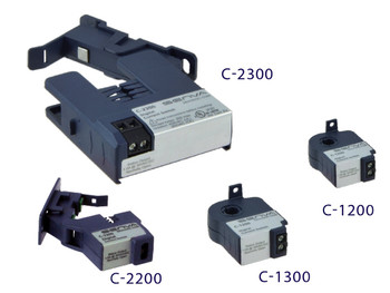 Current Switch, Go/No, N.O.,  Split-core, 0.35-100A,120 VAC