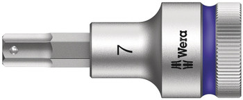 The holding function holds screws securely on the tool
