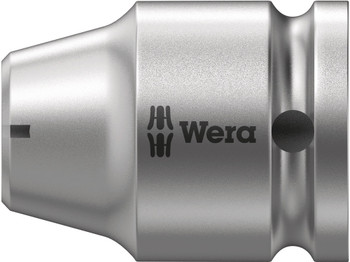 Suitable for bits with 5/16" hexagon drive (Wera connecting series 2)