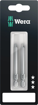 TORX® bit with bore hole on the output side