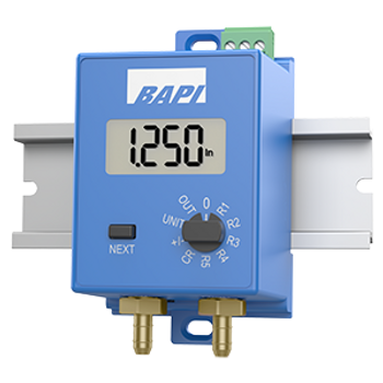 Differential Pressure Sensor, Field Selected Range and Output