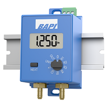 Differential Pressure Sensor, Field Selected Range and Output
