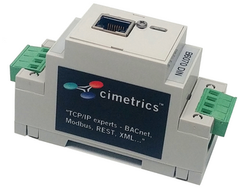 4 Pulse/Dry Contact utility meter to BACnet/IP Gateway