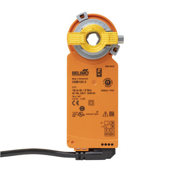 Damper Actuator, 18 in-lb [2 Nm], Non fail-safe, AC 100...240 V, On/Off, Floating point