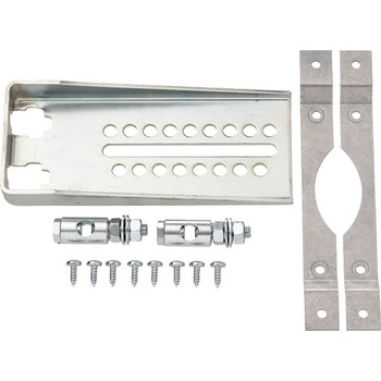 Mounting kit for linkage operation for flat installation