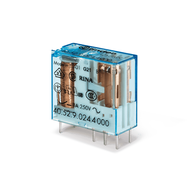 DPDT   8A  P.C.B./ Plug-in Relay 5vdc