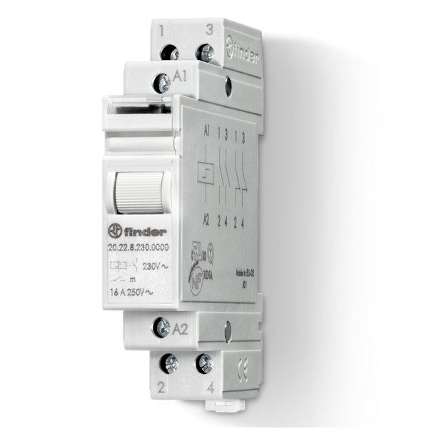 Double phase switch 16A 12VDC