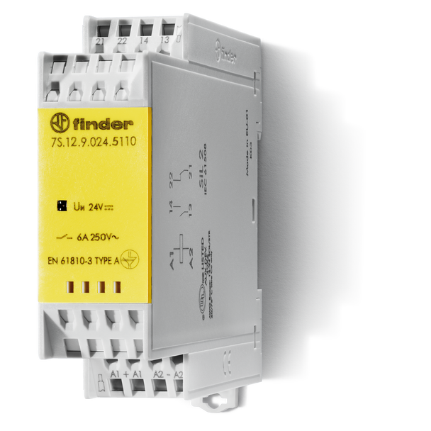 4 pole-2no2nc 120Vac Safety Relay