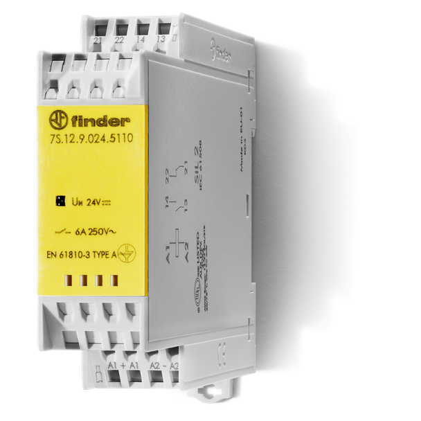 6 pole-4no2nc 120vac Safety Relay