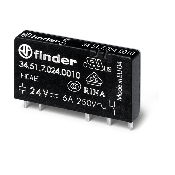 SPDT 6A 60Vdc P.C.B./Plug In Relay