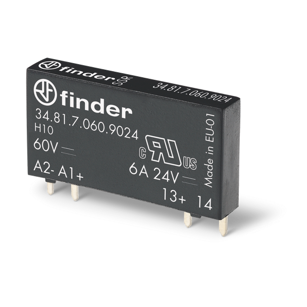 S.S.R. P.C.B/Plug In 24Vdc In 240Vac Out