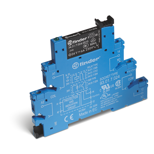 SPDT 6A 5Vdc Interface Module (Sen.Coil)