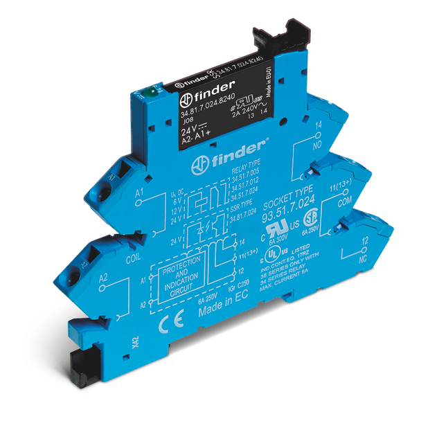SSR INTERFACE MODULE 6VDC - 240VAC