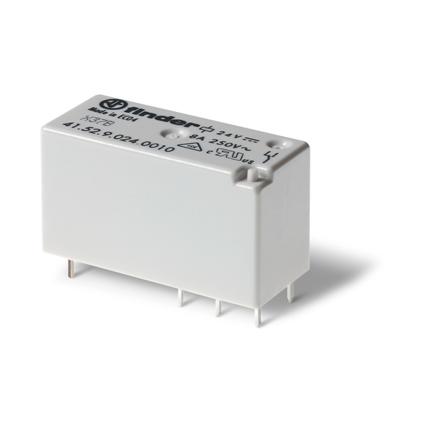 DPDT  8A  Low Profile P.C.B. Relay 6vdc